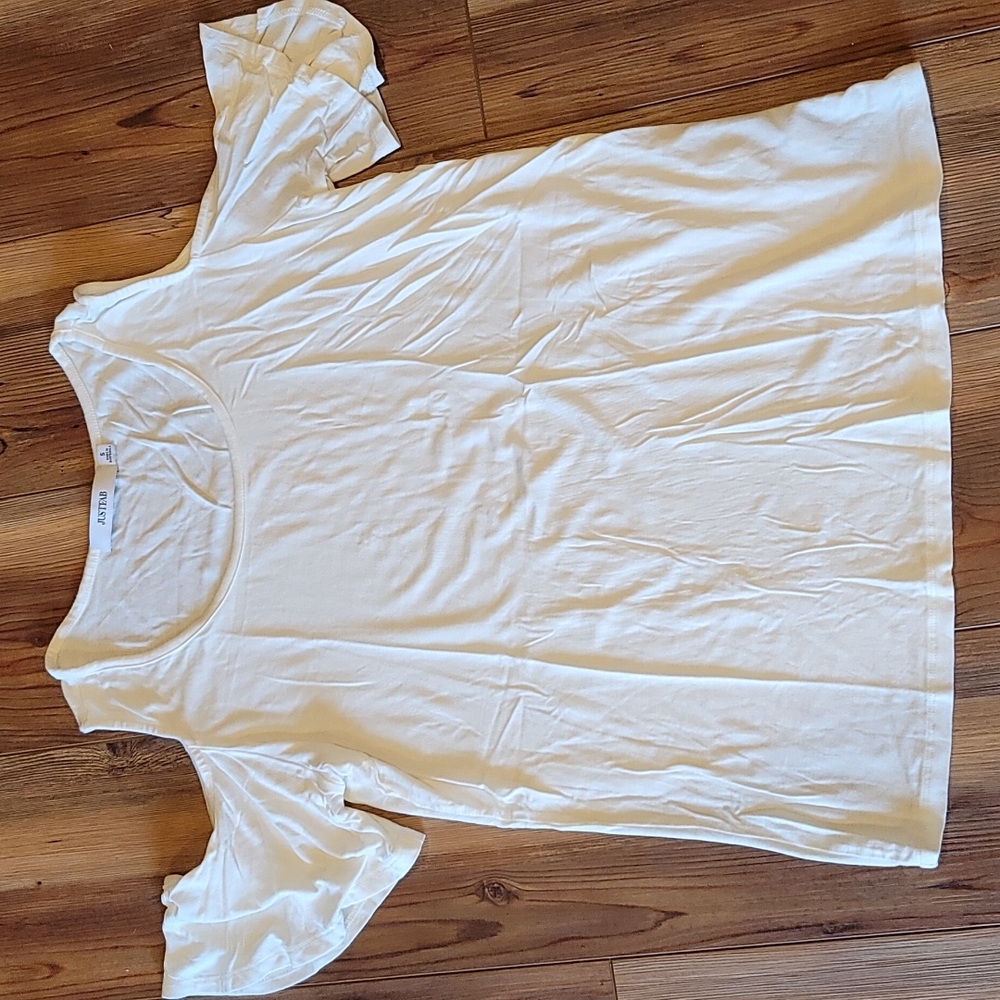 Dress top with cut out shoulders